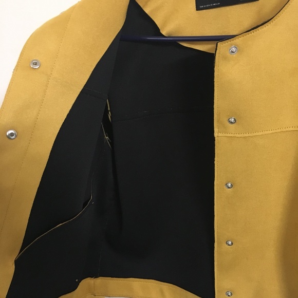 ZARA faux suede Leather jacket - Picture 5 of 6